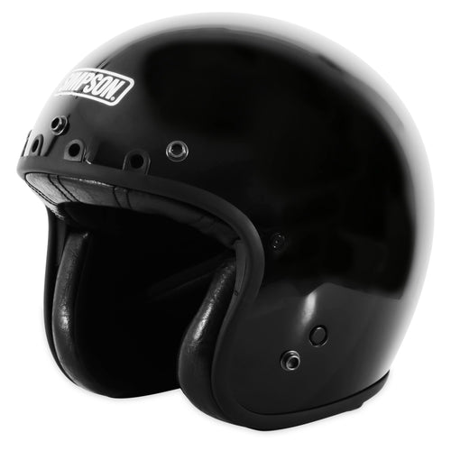 Motorcycle Simpson CHOP2XL Chopper Helmet - Adult X-Large - Black