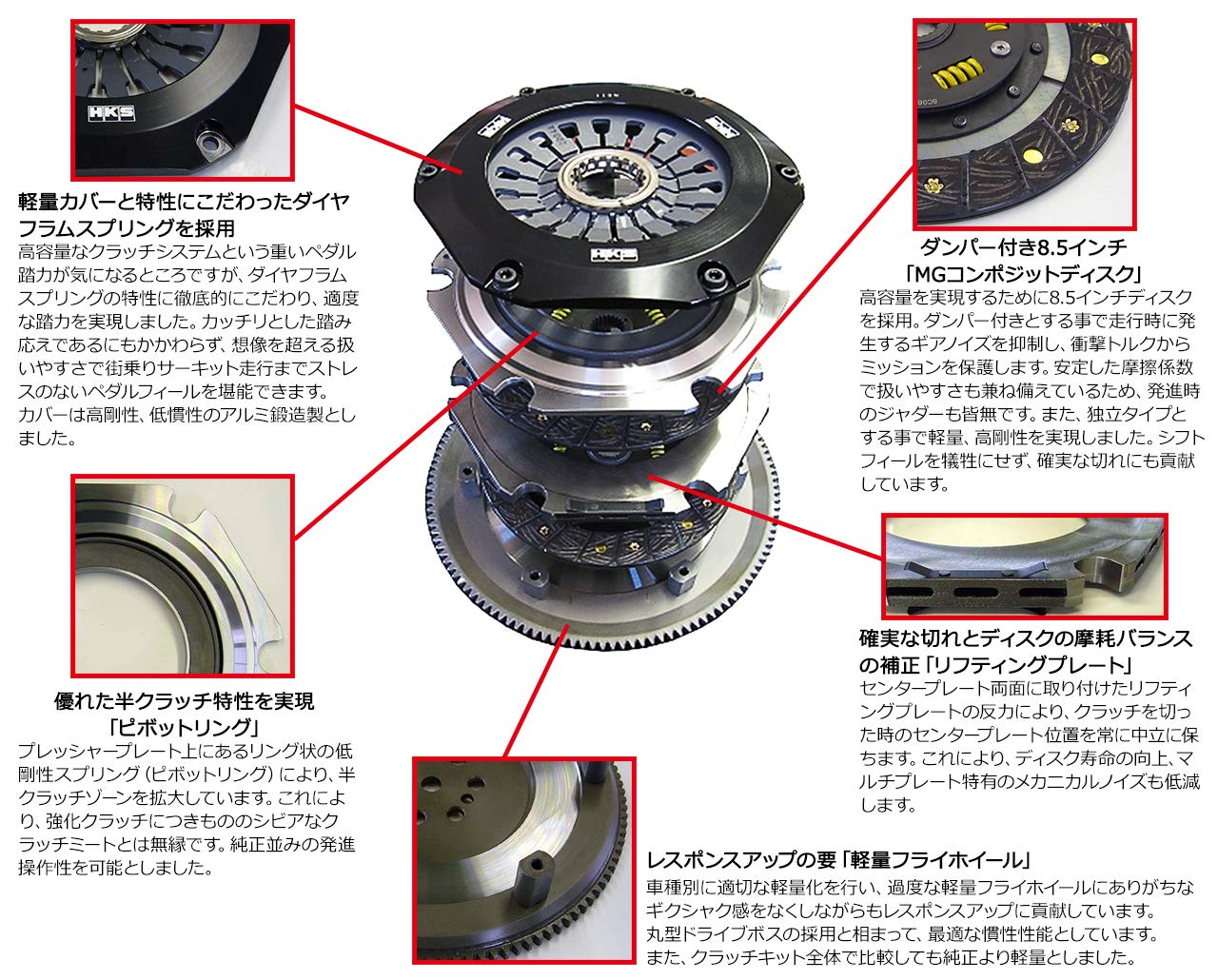 Twin Plate HKS Clutch (26011-AZ001)