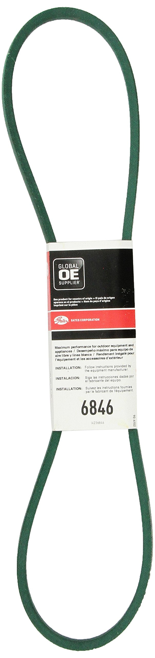 Gates Powe Rated 6846 Fhp Medium Horse Power V Belt