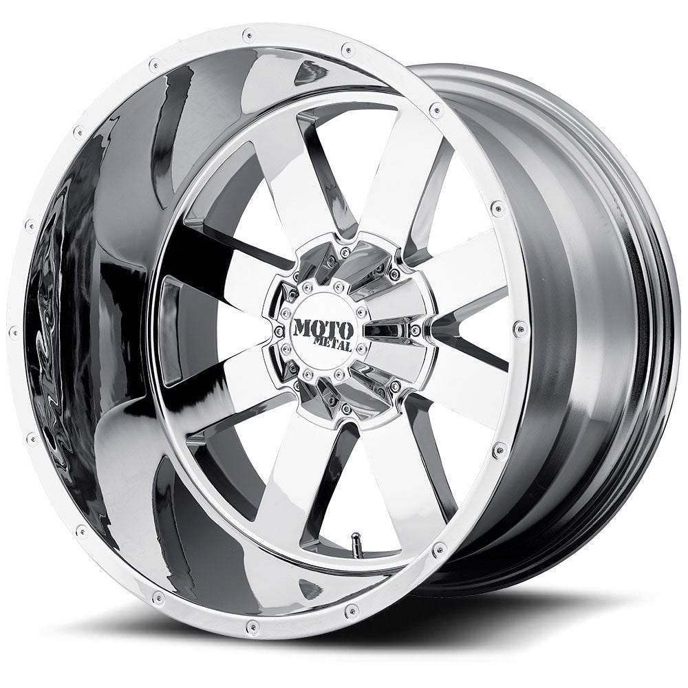 Chrome Plated Moto Metal MO962 20x10 6x135 -24
