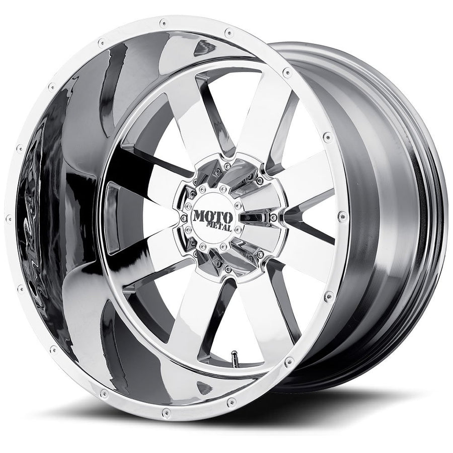 Chrome Plated Moto Metal MO962 20x10 6x135 -24