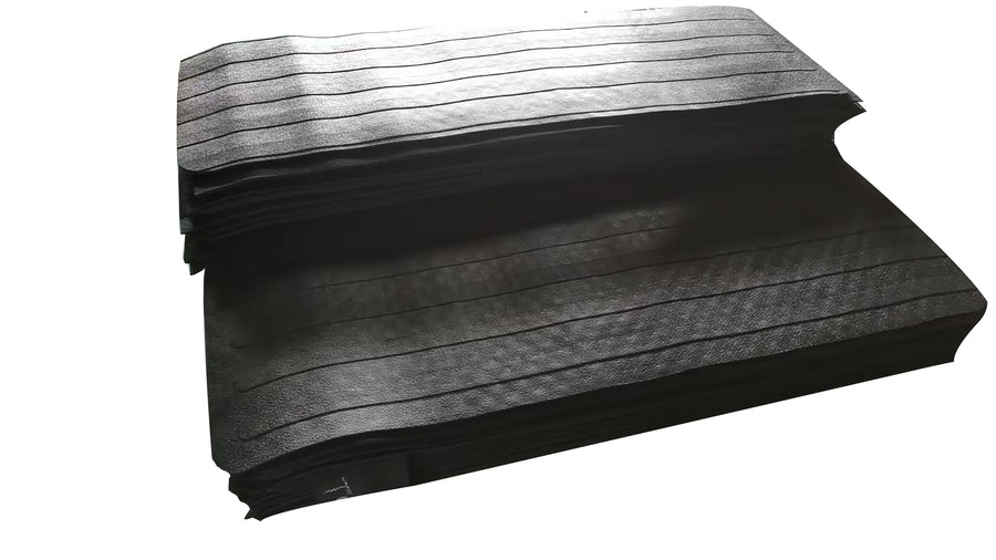 TOTALINER Black Horse 6mm Heavy Duty Rubber Anti-Skid Tail Gate Mat Rug Liner All Bed Size Compatible with 2020-2025 Jeep Gladiator -TGMJE01B
