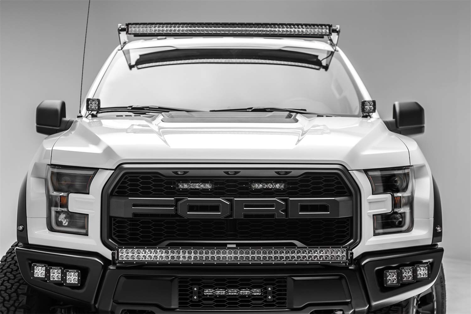 ZROADZ Front Bumper Kit Z325662-KIT, Black, 1 Pack