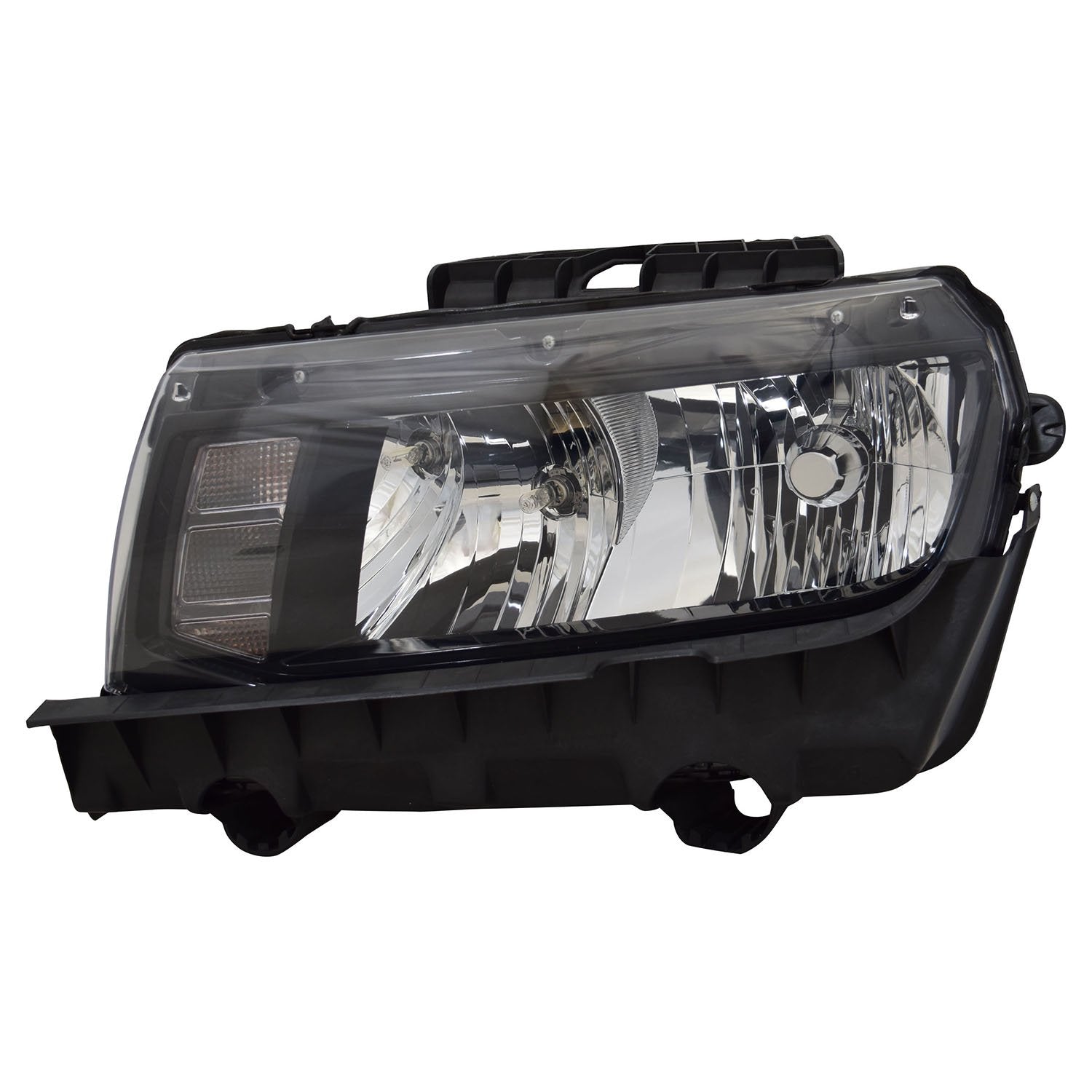 Left TYC Headlight Assembly Compatible with 2014-2015 Chevrolet Camaro