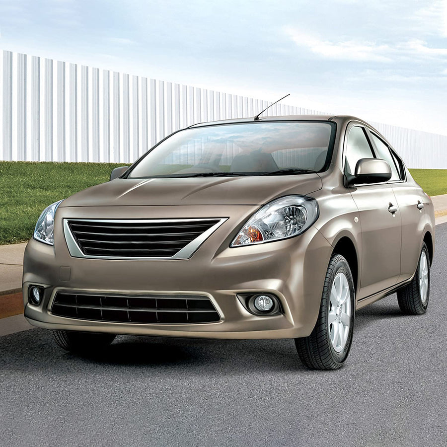 Fog Lights SPEC-D TUNING + H11 Bulbs + Switch Compatible with 2012-2014 Nissan Versa 4Dr, L+R Pair Assembly