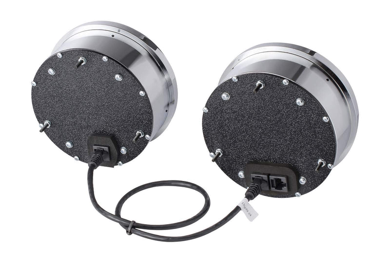 VHX Dual Round Universal System, Carbon Fiber Face - Red Display