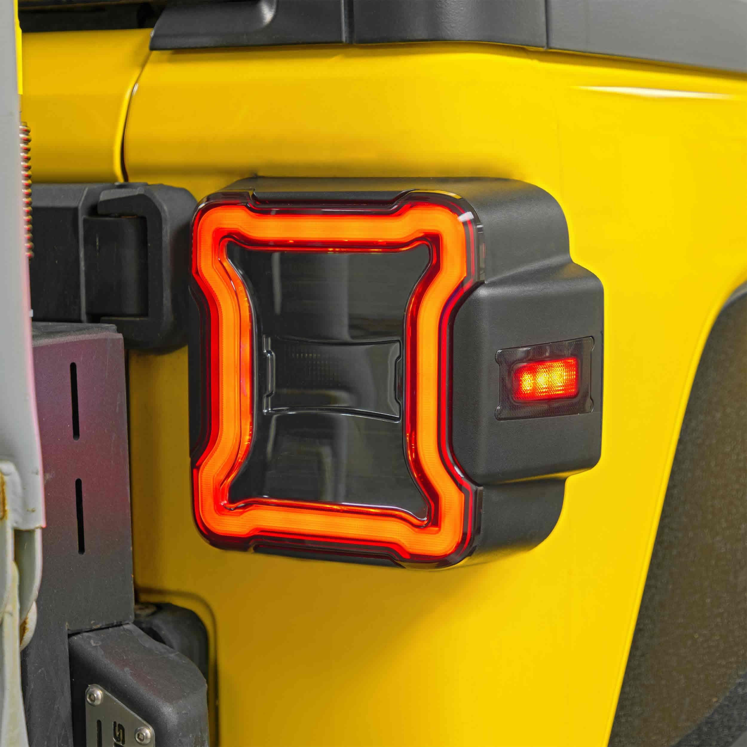 Smoked Taillight - Metra Fits 2018-Up* Jeep Wrangler JL (JP-TL05S)