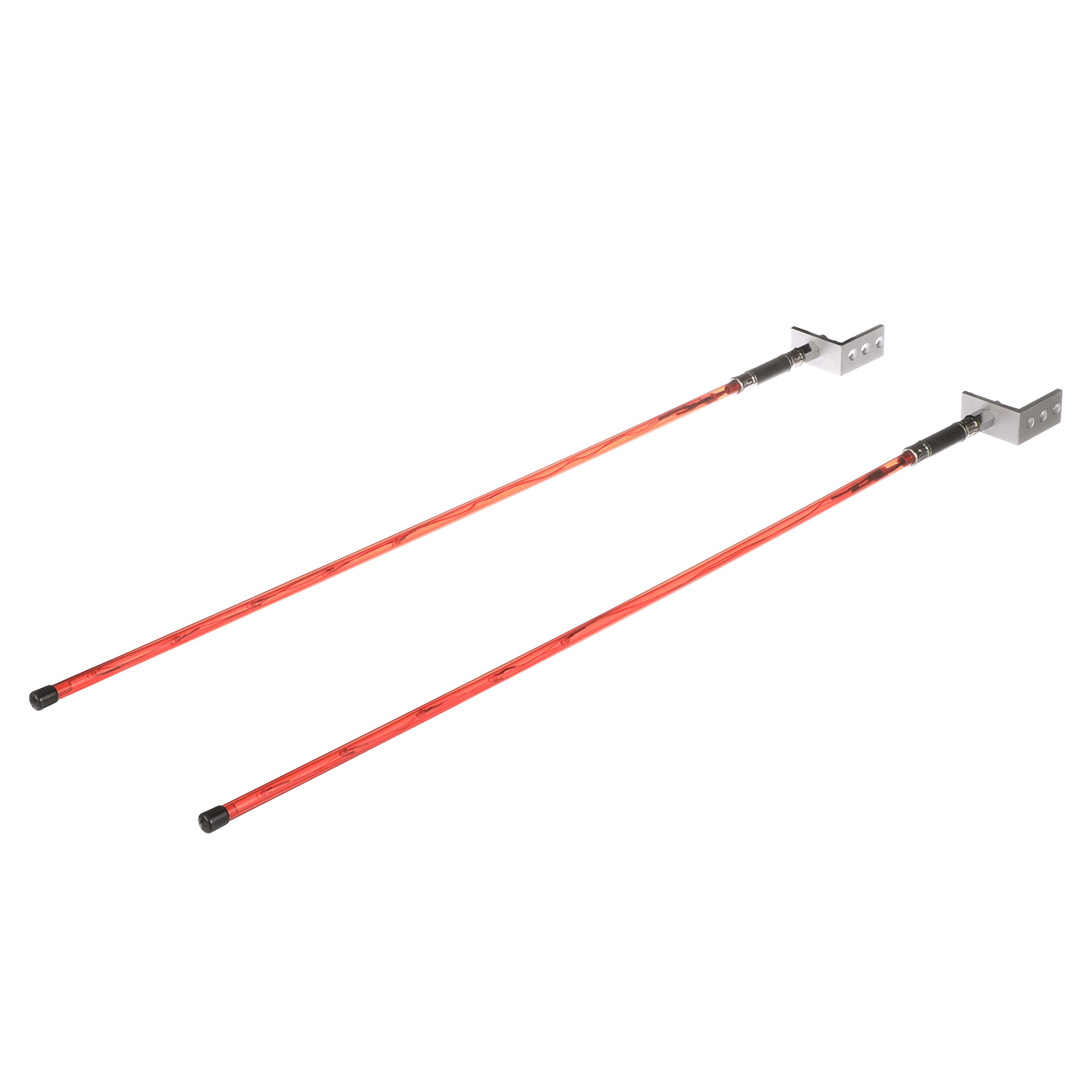 Trailer Guide Lights Attwood 14066-7, Waterproof Red LED Lights, Aid in Trailer Backing, 51 Inches L x ¼-Inch Diameter