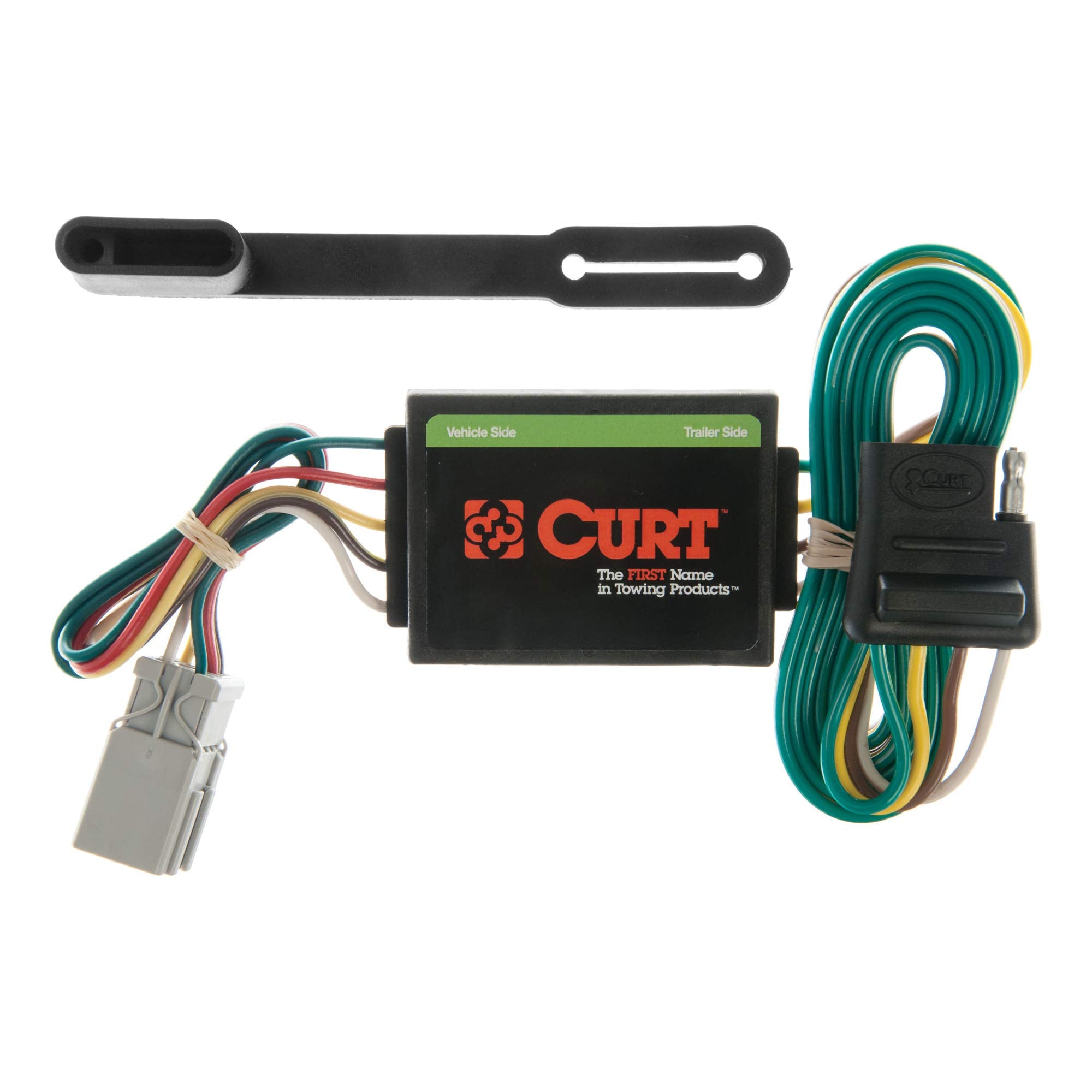 CURT 55336 Custom Vehicle-Side 4-Pin Trailer Wiring Harness, Fits Select Honda Accord, CR-V, Odyssey, Pilot, Acura Integra, CL, RL, TL, MDX