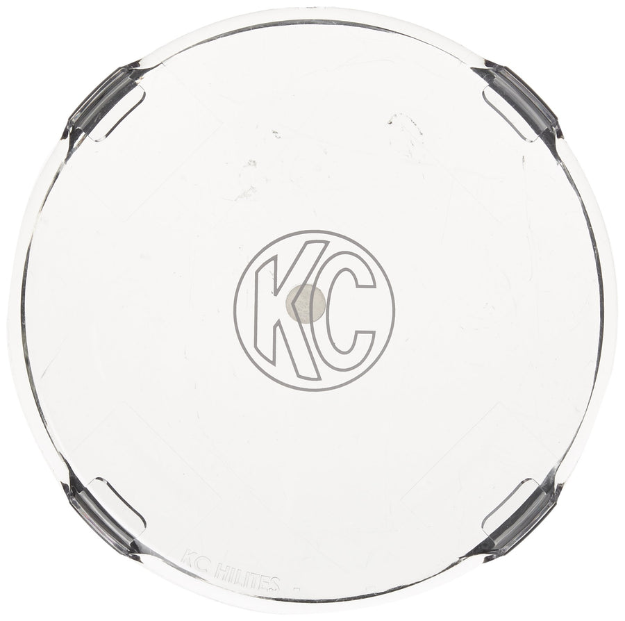 6" KC HiLiTES Clear Acrylic Light Cover - Set of 2 7207