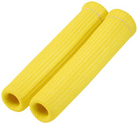 Protect-A-Boots Design Engineering Yellow 6" Spark Plug Boot Protector Sleeves Pack of 2 – Heat Resistant Covers for Spark Plug Boots and Engine Wire Protection