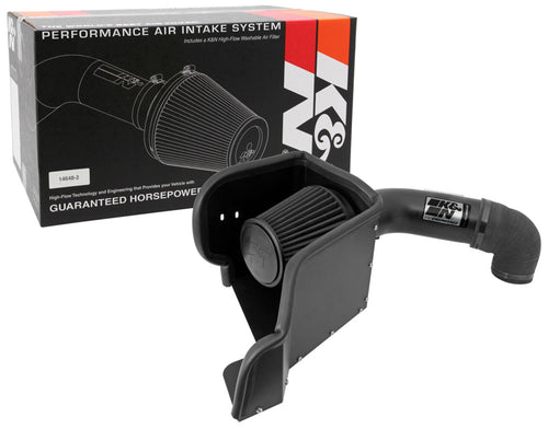 Cold Air Intake System K&N: Dry-Flow Air Filter, Increase Performance & Towing: Compatible with 2009-2021 RAM/DODGE 1500 Classic, 1500, 2500, 3500, 71-1561