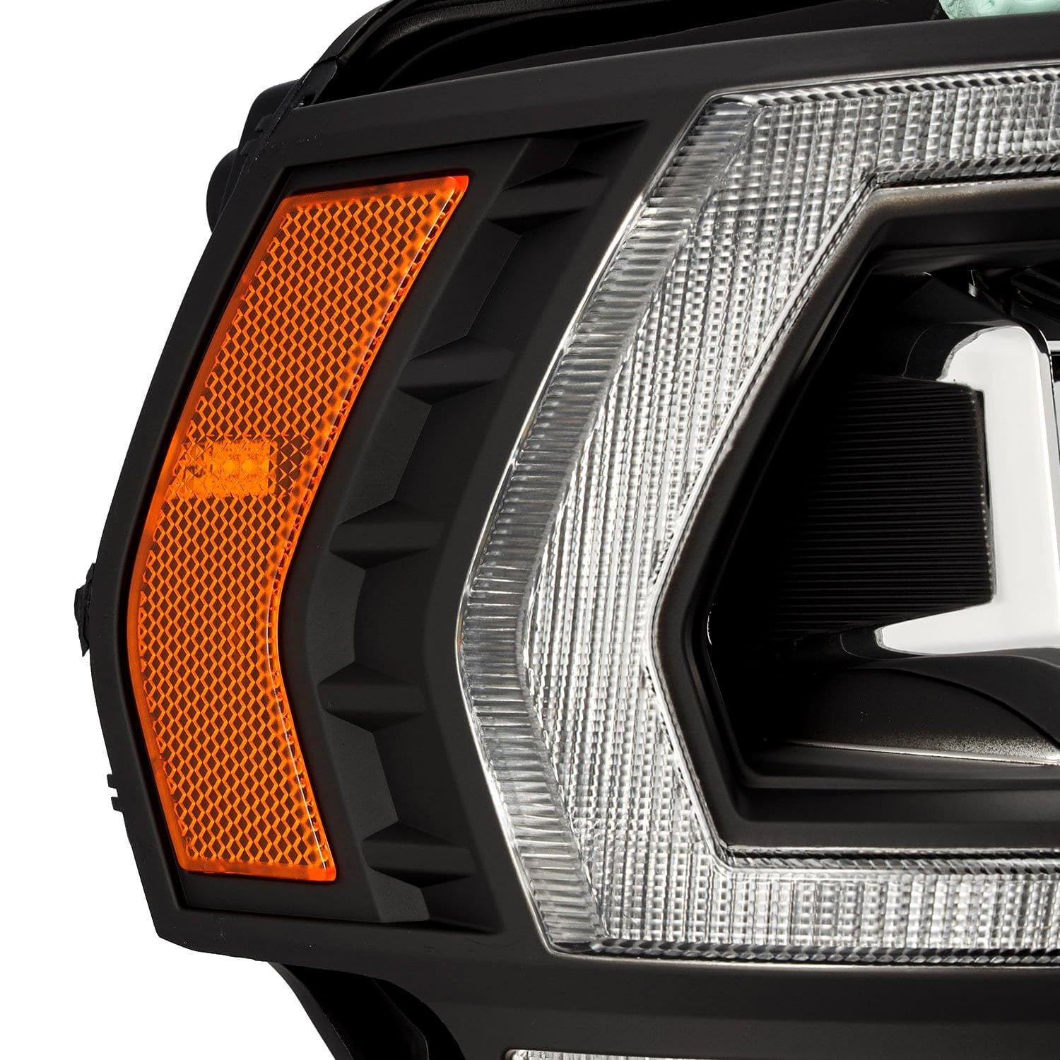 880547 AlphaRex USA Pro Series Projector Headlights w/Activation Light fits Ram 2500,Clear