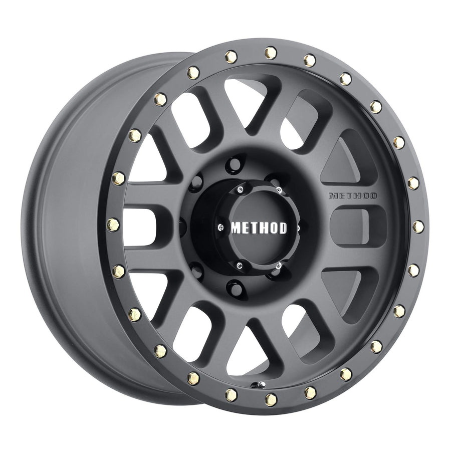 Method Race Wheels 309 Titanium/Black Grid Loc 18x9" 8x170", 18mm offset 5.75" Backspace, MR30989087818