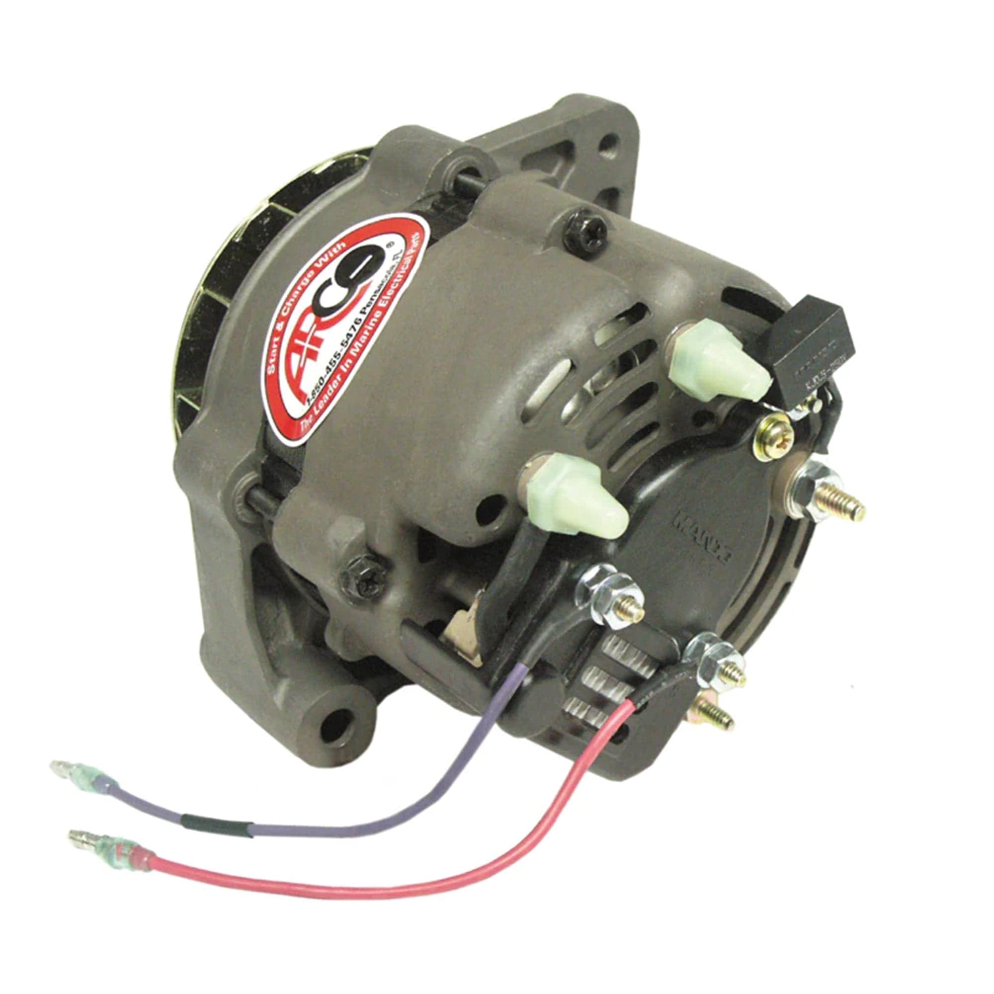 Replacement Arco Marine 65050 Alternator 12V, 75A, Late Model Mercruiser