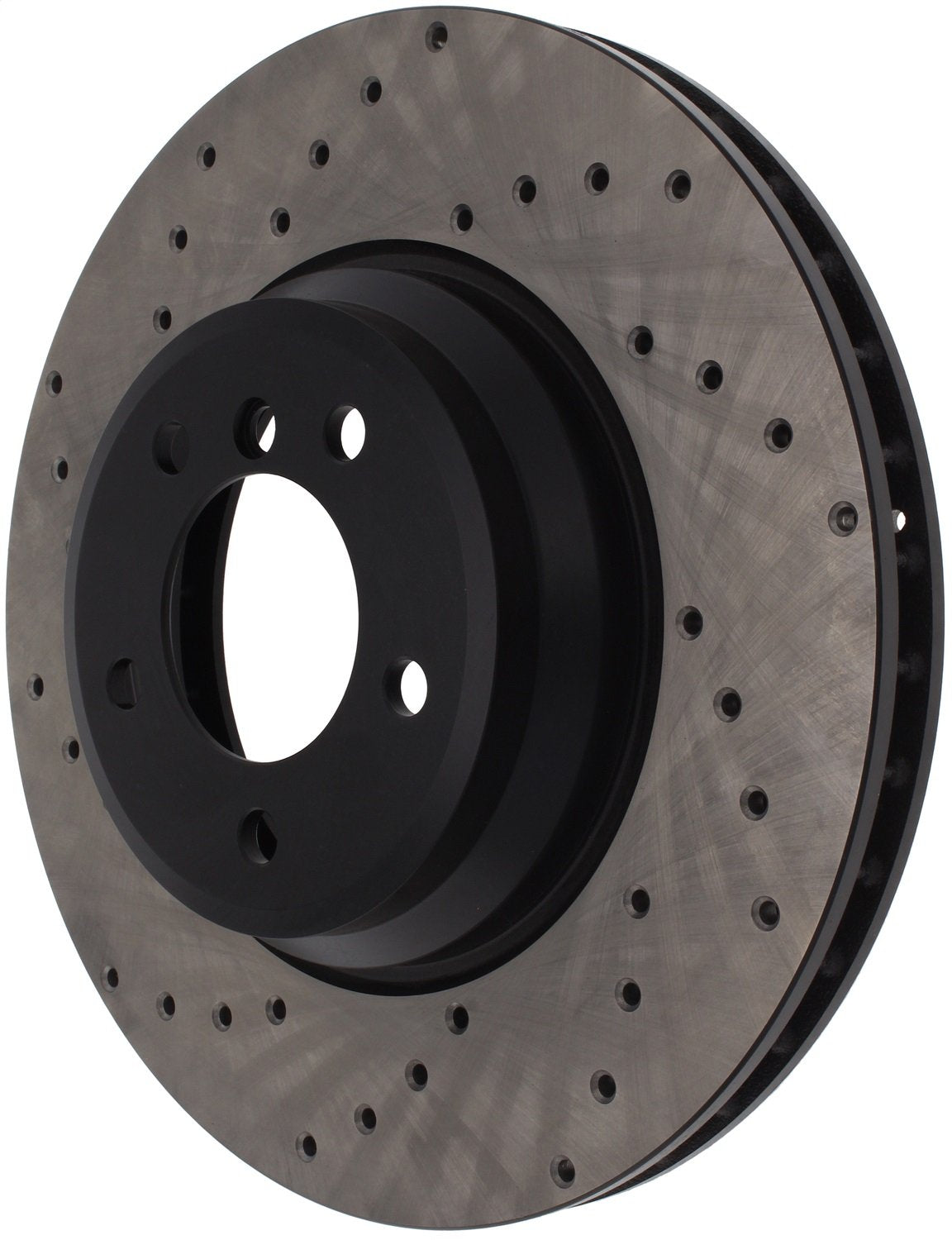 Front Right StopTech 128.34093R Sport Cross Drilled Brake Rotor