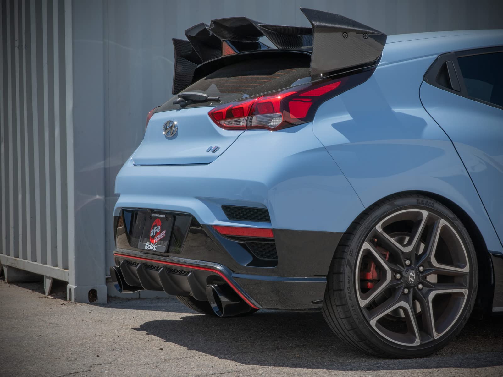 aFe Power 3 IN Takeda Stainless Steel Cat-Back Exhaust w/Black Tips Fit Hyundai Veloster N 21-22 L4-2.0L (t) 49-37030-B