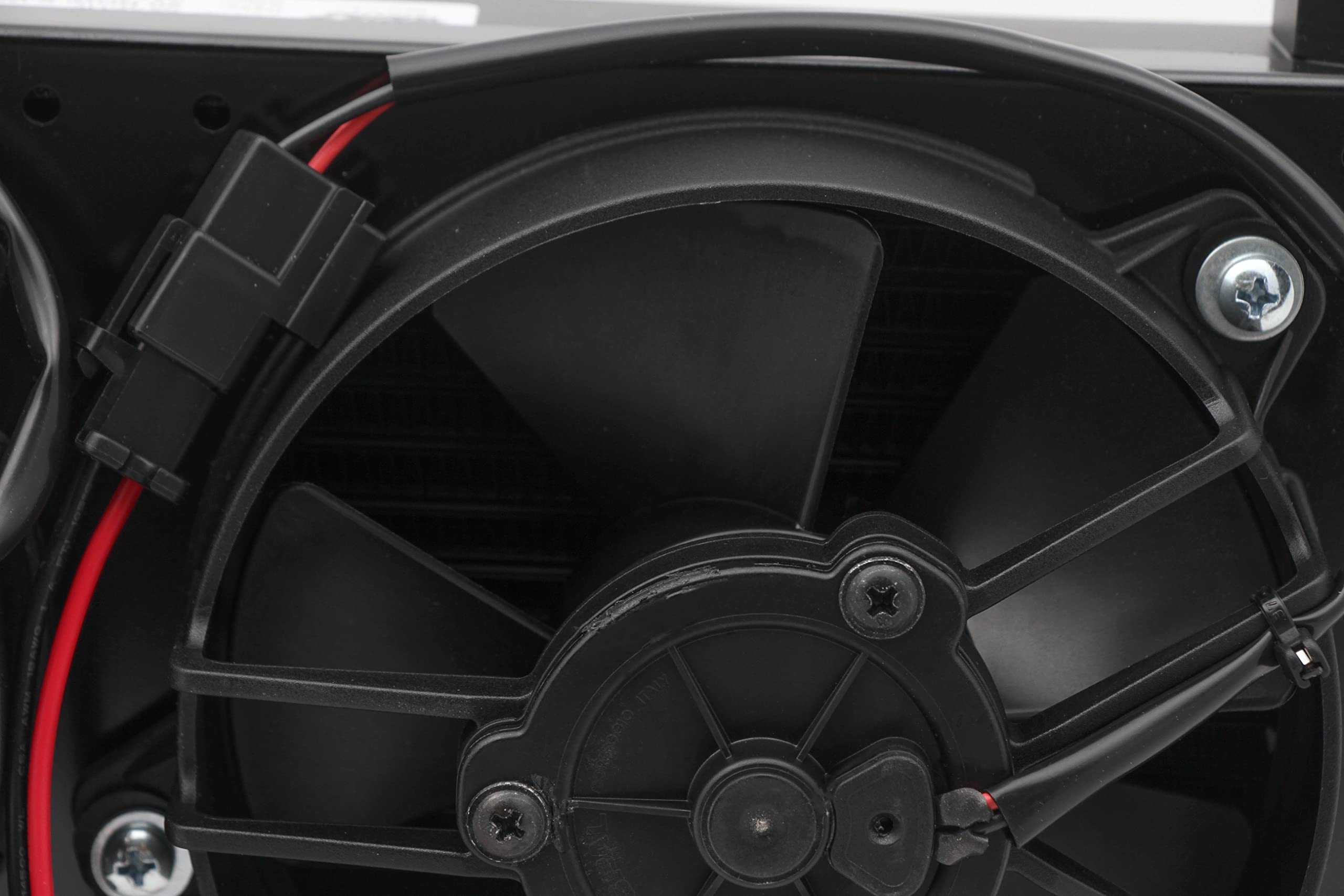 FP820ERL Earl's UltraPro Oil Cooler w/Dual Fan Pack - Black - 20 Rows - Extra-Wide Cooler - 10 O-Ring Boss Female Ports