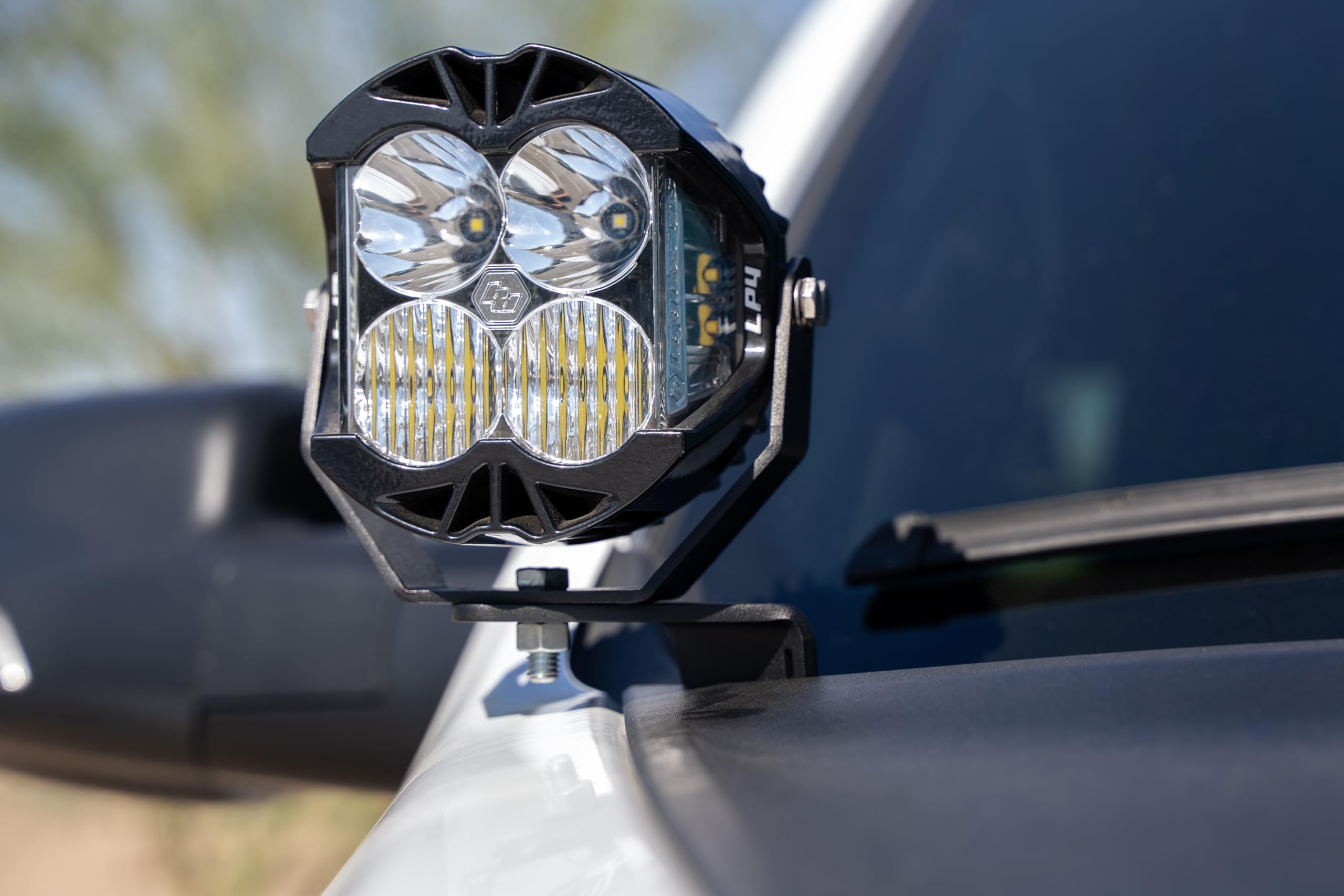 Offroad Ditch Light Brackets for TRX Ram 1500 | Driver and Passenger Side Pair | Mounts up to 6" LED Light Pods on Each Bracket | Made in The USA