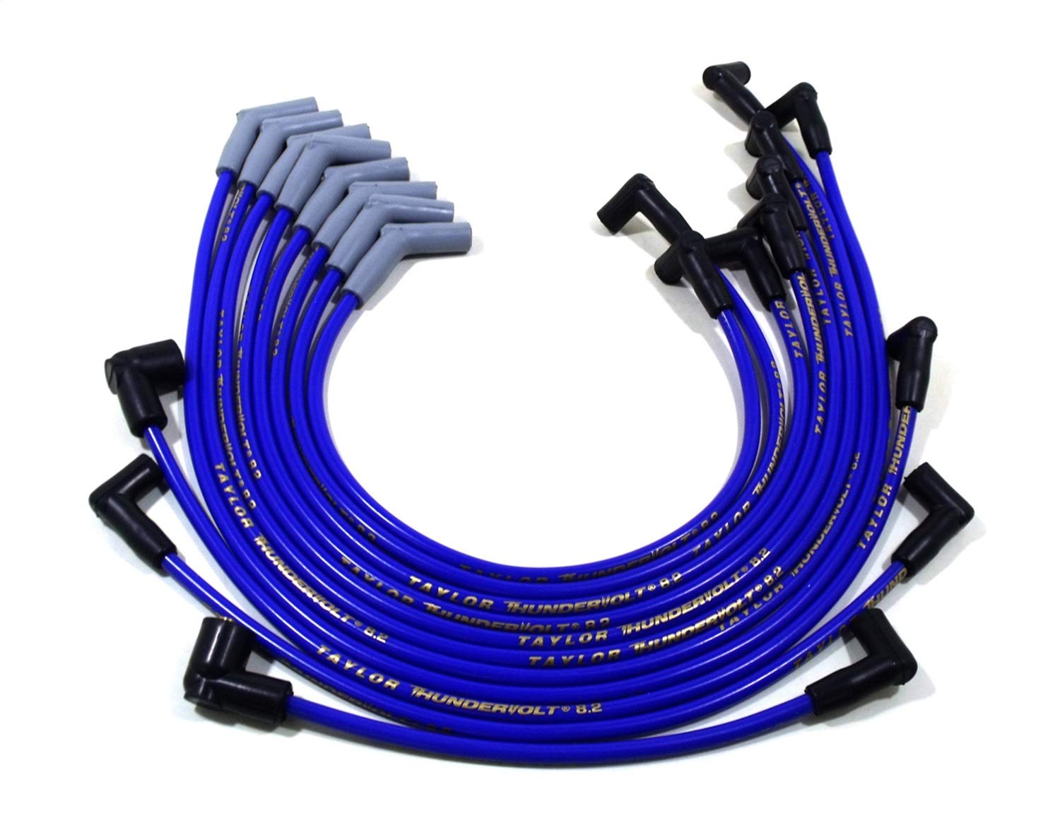 Thundervolt 8.2 Taylor Cable custom 8 cyl blue