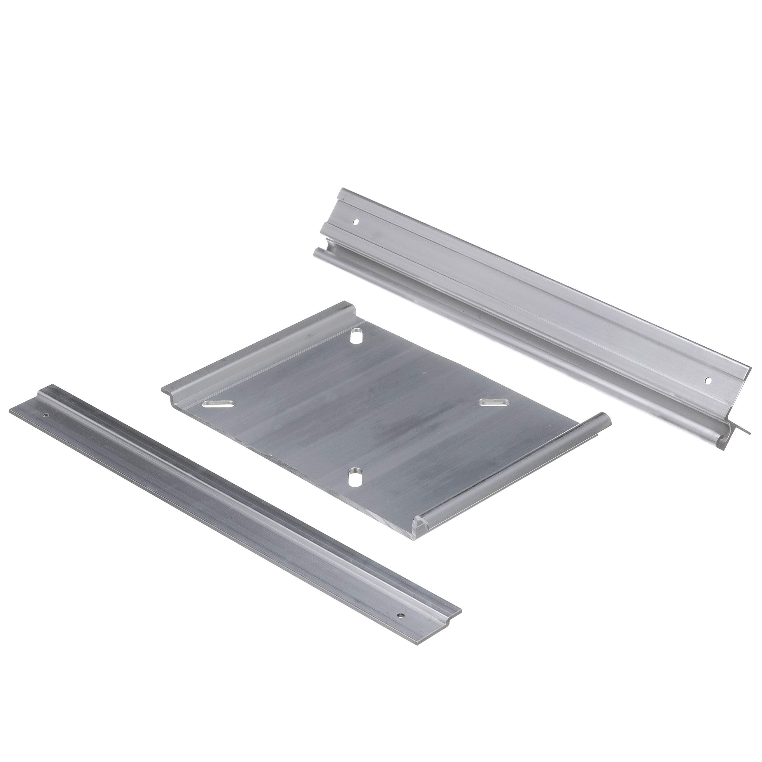 Attwood Tilt-N-Slide SP-15900 Seat Mount Set, Bench Style Seat Plate on 15-Inch Rails, Strong Durable Aluminum Construction