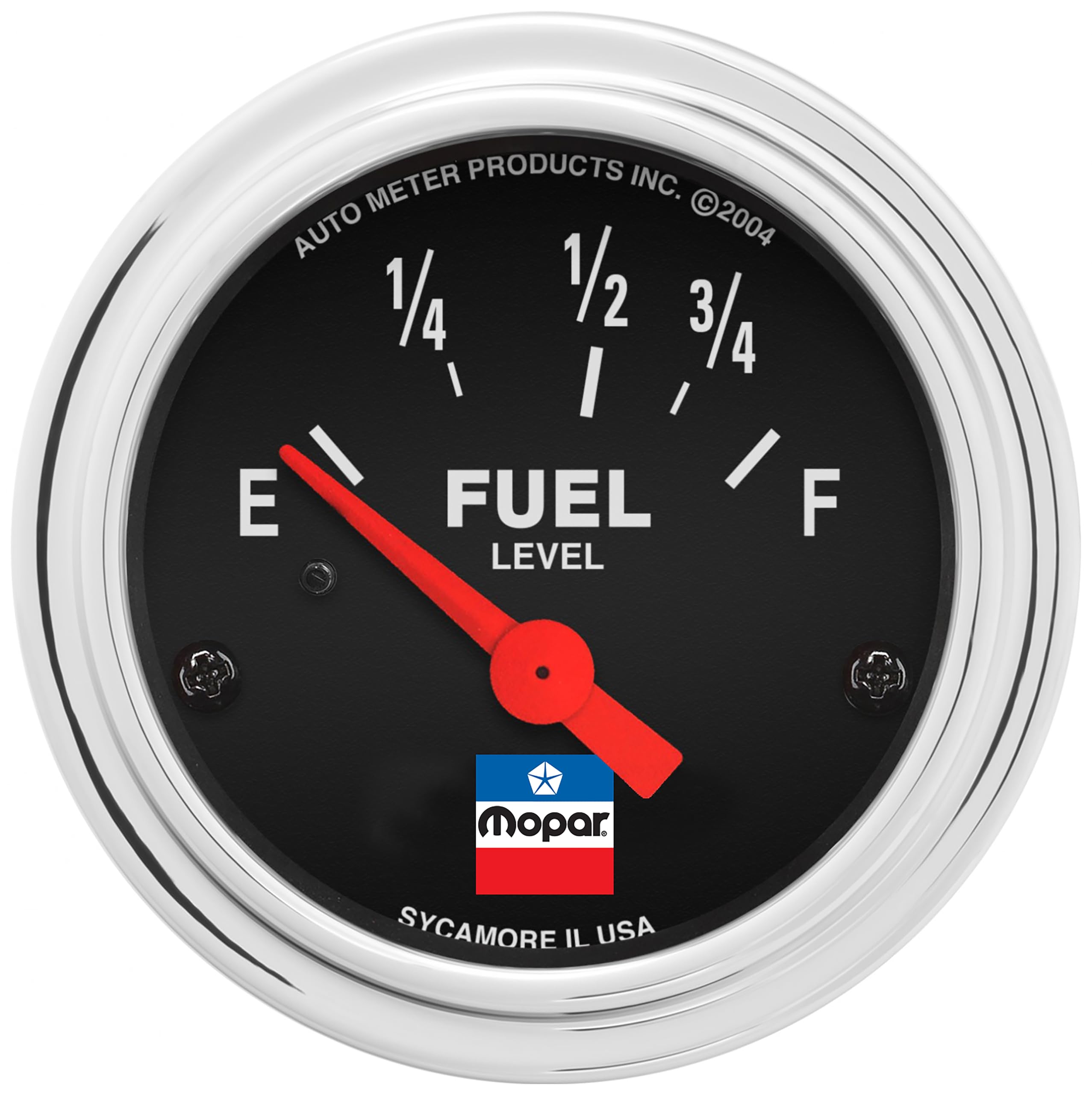 Fuel Level Auto Meter, 2-1/16", 73 E/8-12 F, Elec, Mopar Classic