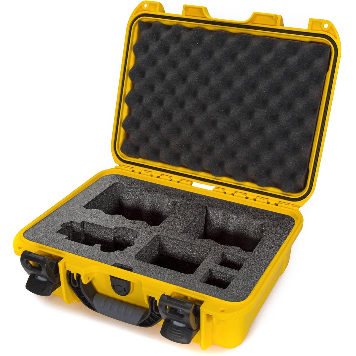 Waterproof Nanuk 920 Hard Case with Custom Foam Insert for Sony A7R Size Camera - Yellow