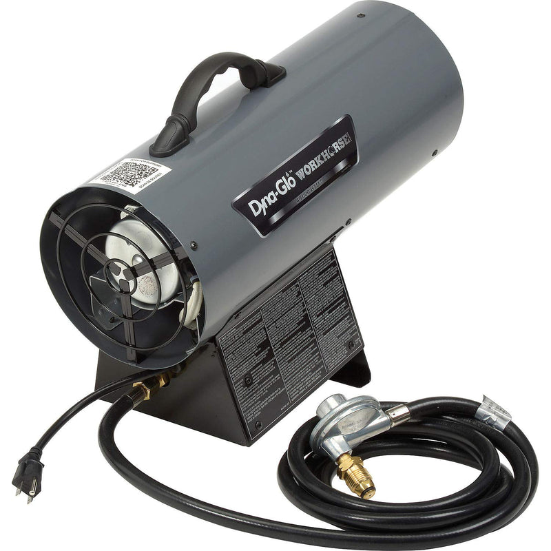 40K BTU Dyna-Glo Workhorse LPFA40WH, LP Forced Air Heater