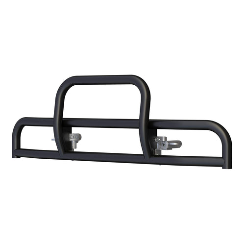 Tuff Guard II Retrac 536180 Black Stainless Steel Semi Truck Bumper Guard, Select Volvo VNL, VNR