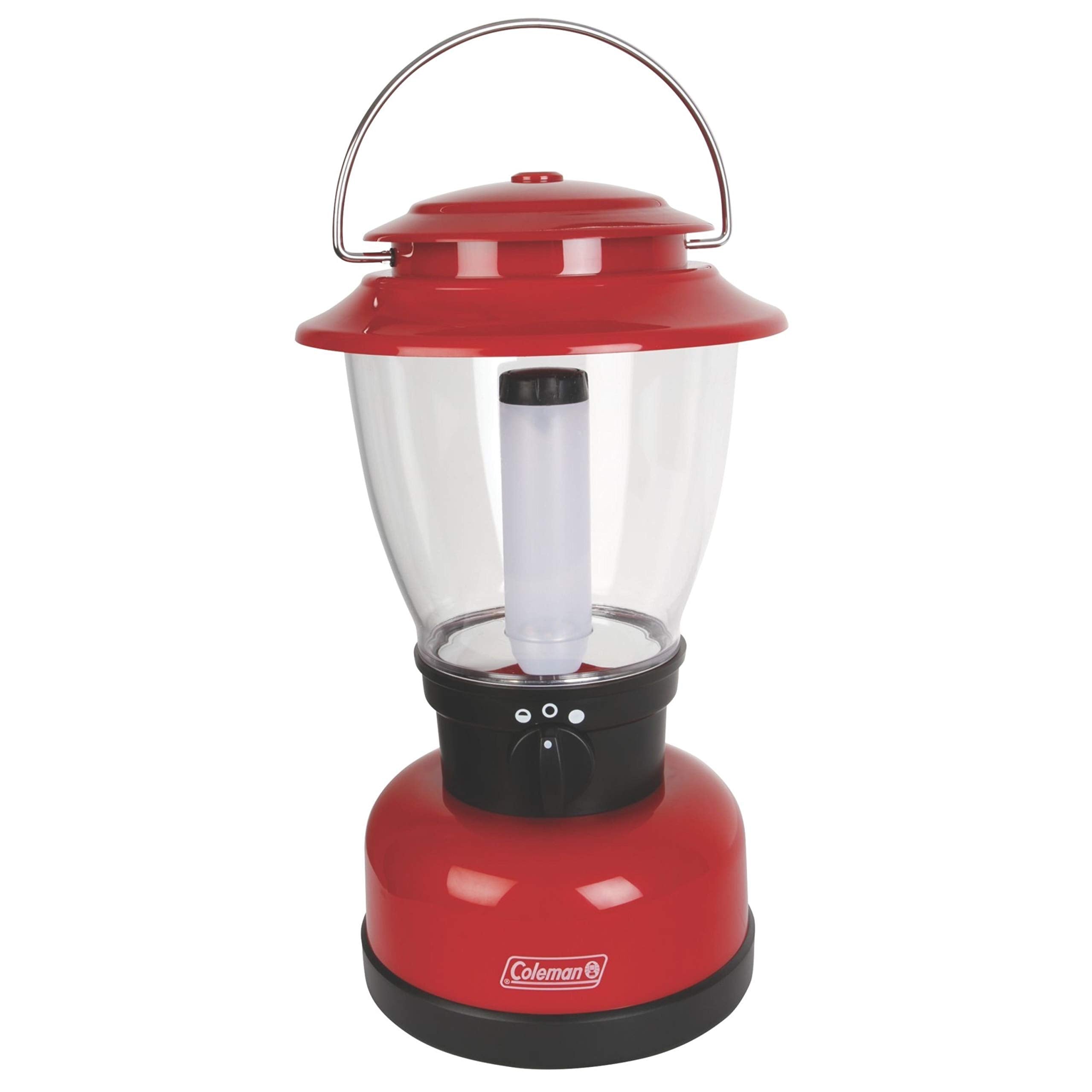 4D Battery-Powered Coleman Personal LED Camping Lantern, Water & Impact Resistant, 700 Lumens, with Carry Handle