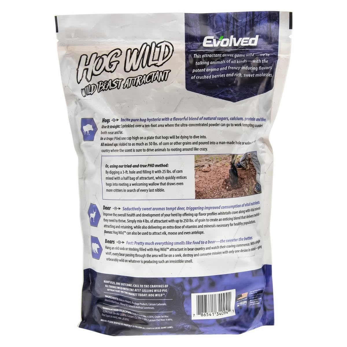 Hog Wild Evolved Attractant 4 lb.