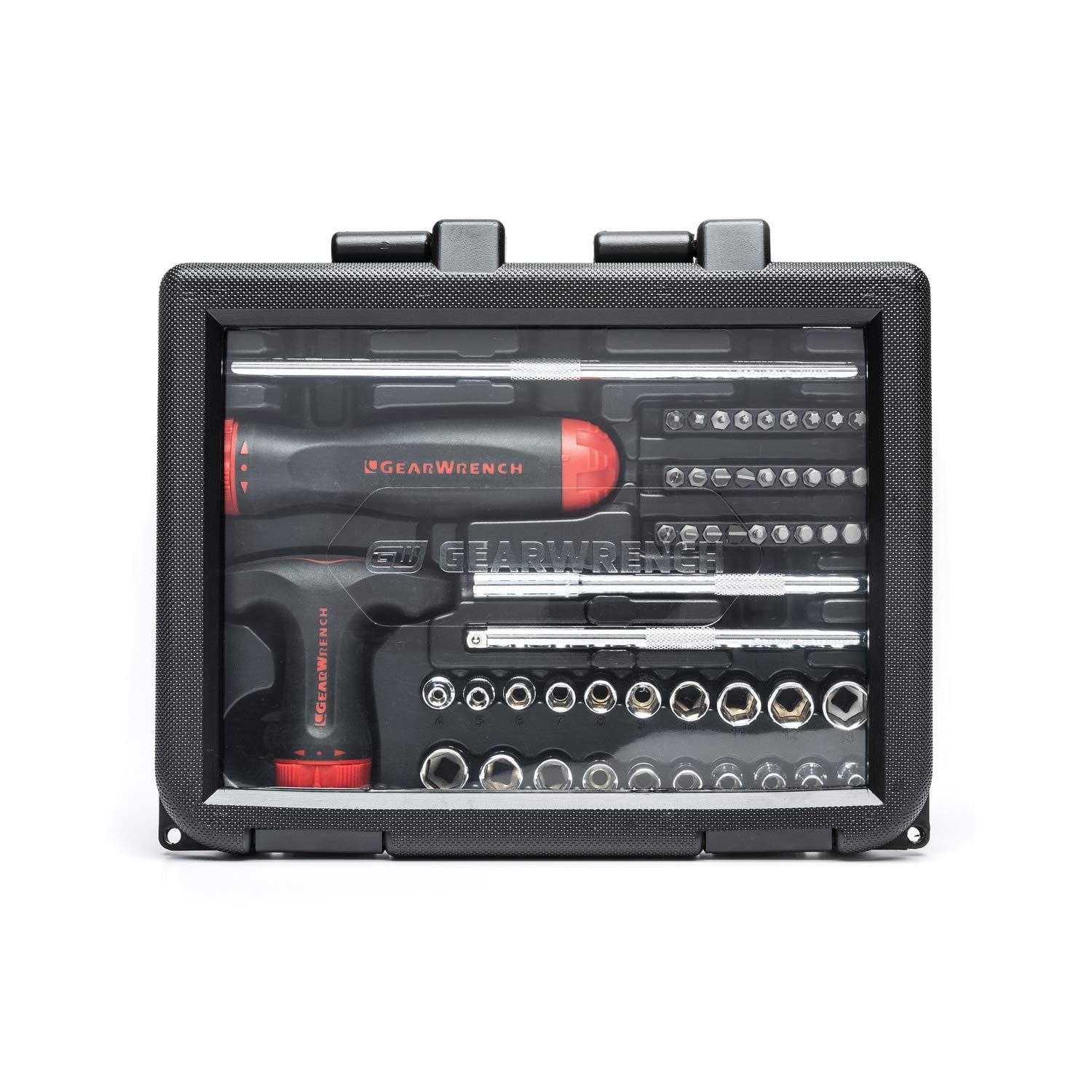 Ratcheting GEARWRENCH GearDriver Screwdriver Set 56 Pc.- 82779