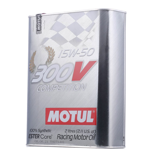 300V Motul 104244 15w50 Synthetic Racing Oil, 20 l, 1 Pack