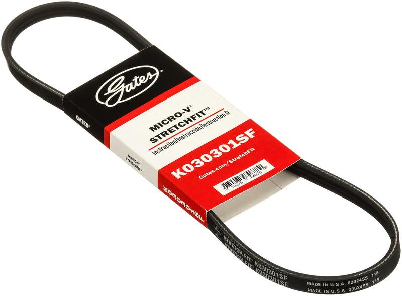 K030301SF Gates Stretch Fit Micro-V Belt