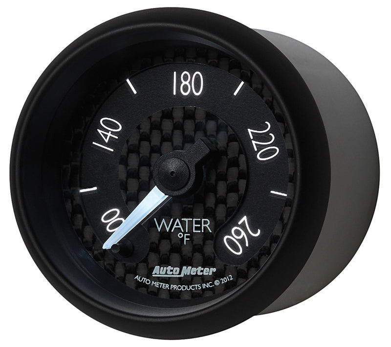 GT Series Auto Meter Electric Water Temperature Gauge 8055