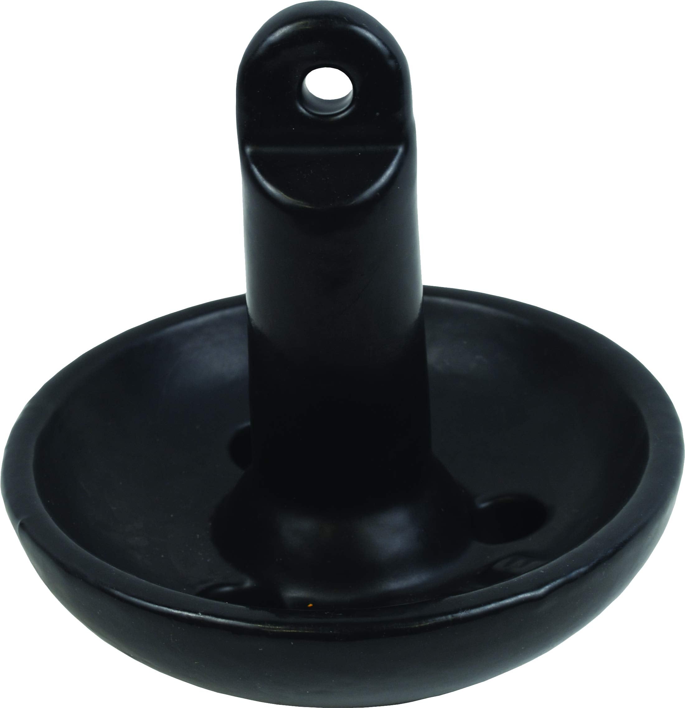 15-Pound Attwood 9943B1 Solid Cast Iron Mushroom Boat Anchor, Black PVC-Coated Finish