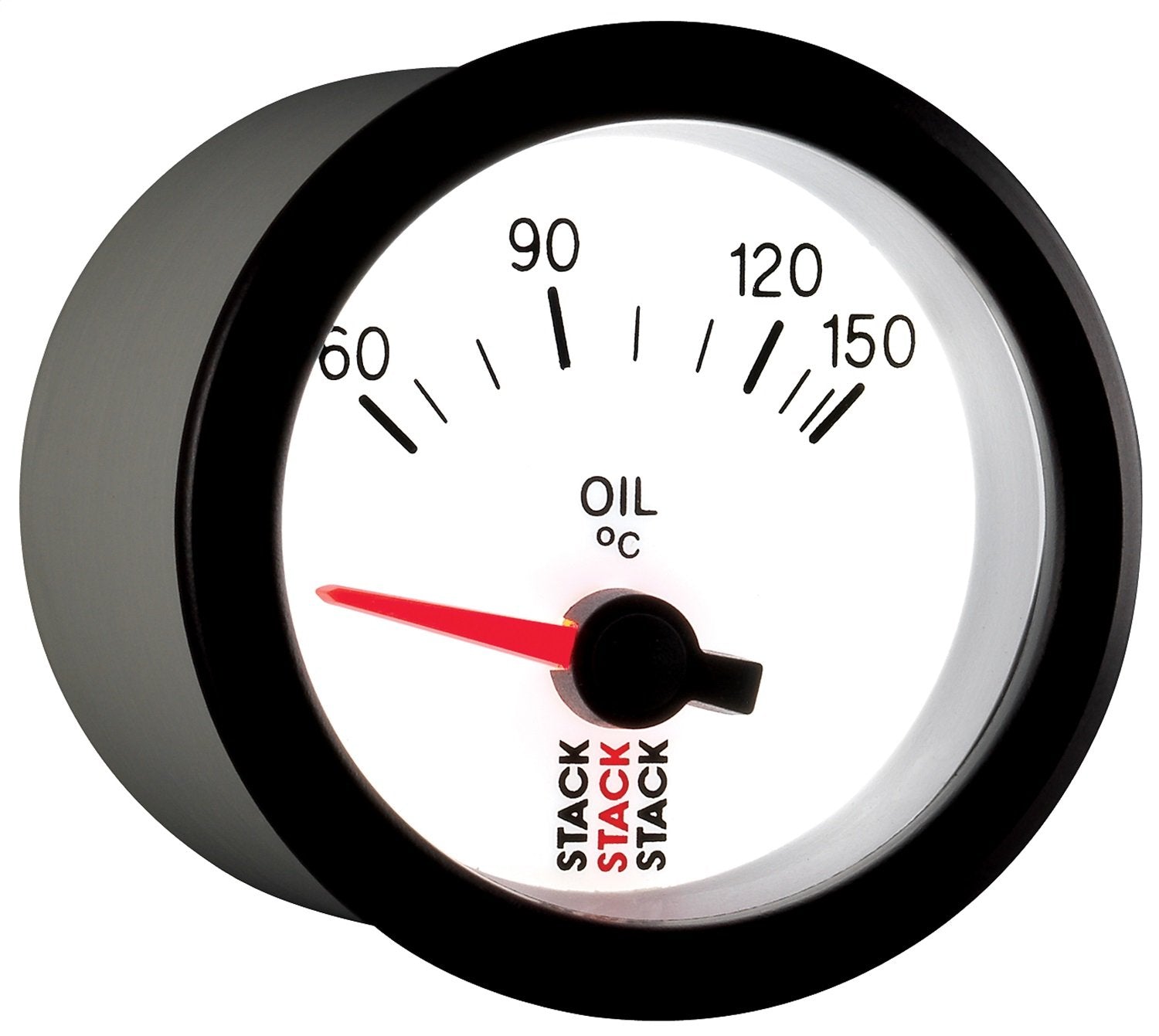 AutoMeter Gauge ST3259, Oil Temp, Electric, 52Mm, Wht, 60-150ºc, M10 Male