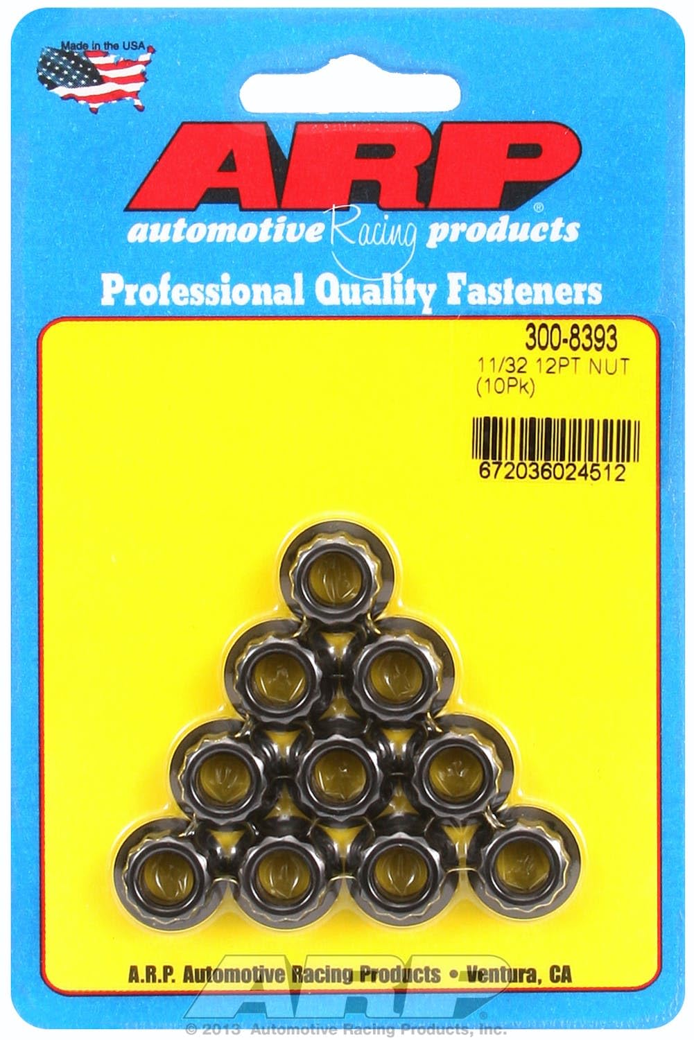 Nut Kit ARP (300-8393)