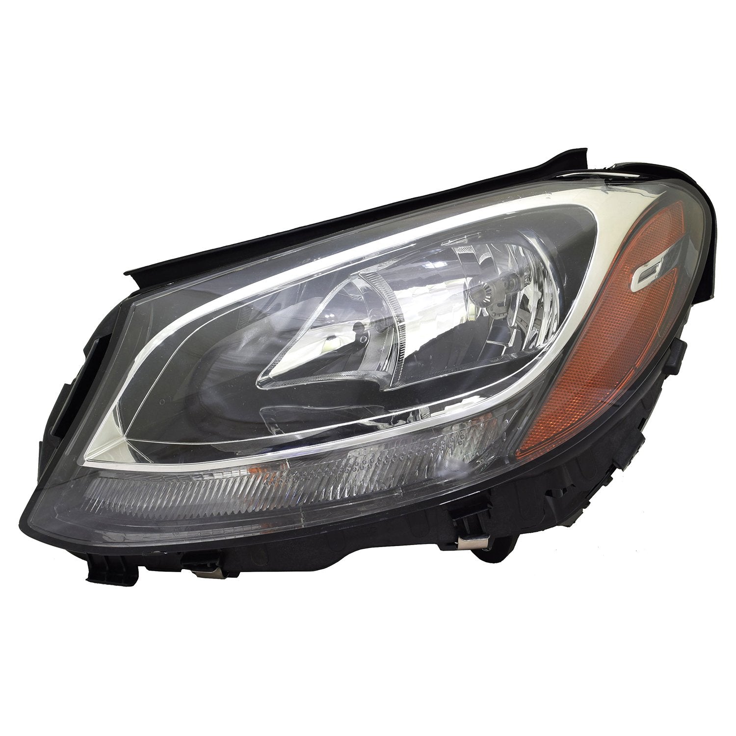 Left TYC Headlight Assembly Compatible with 2015-2018 Mercedes Benz C300/ C300 4 Matic