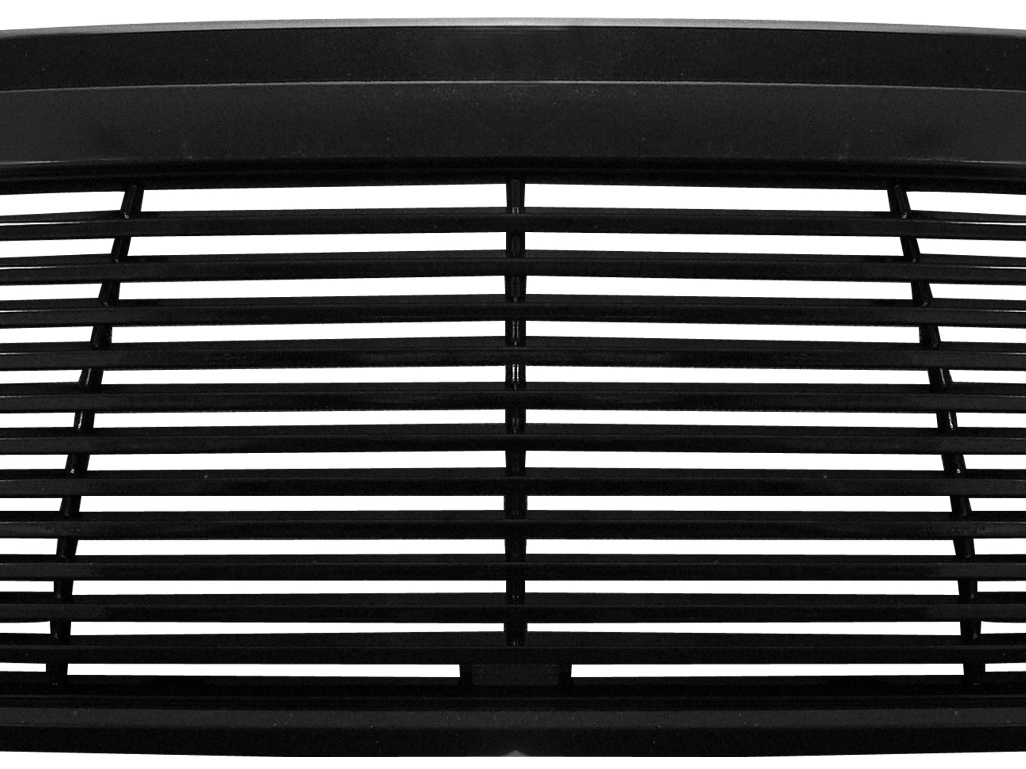 7150256 Armordillo USA Horizontal Front Hood Grille - Gloss Black Fits 2005-2011 Toyota Tacoma