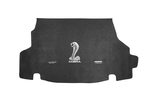 Ford Cobra Logo Fender Gripper Trunk Mat | Officially Licensed by Ford Motor Company | 2005-2014 Ford Mustang Cobra Convertible | TM212205C