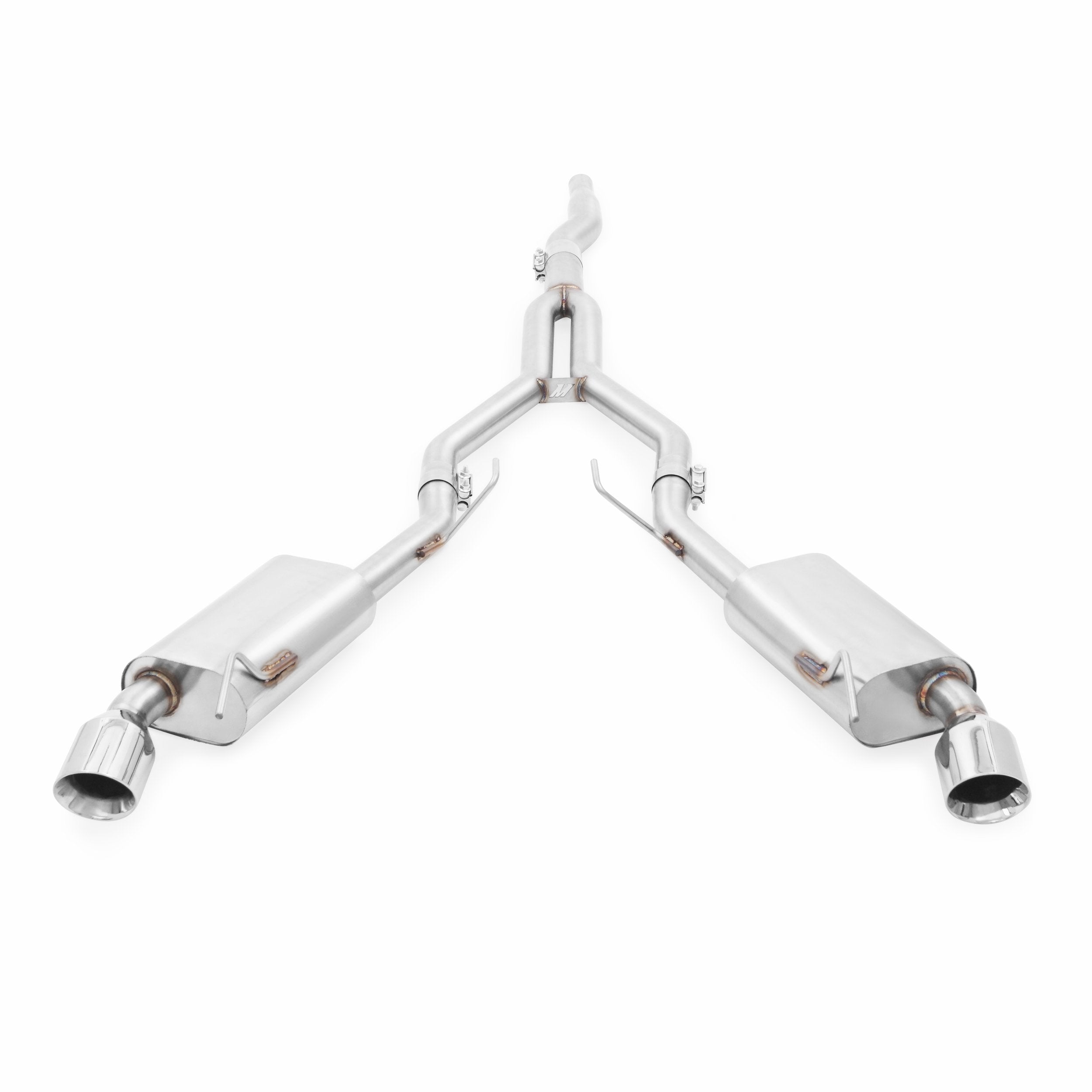 Mishimoto Cat-Back Exhaust MMEXH-MUS4-15 Fits Ford Mustang Ecoboost 2015+ Silver