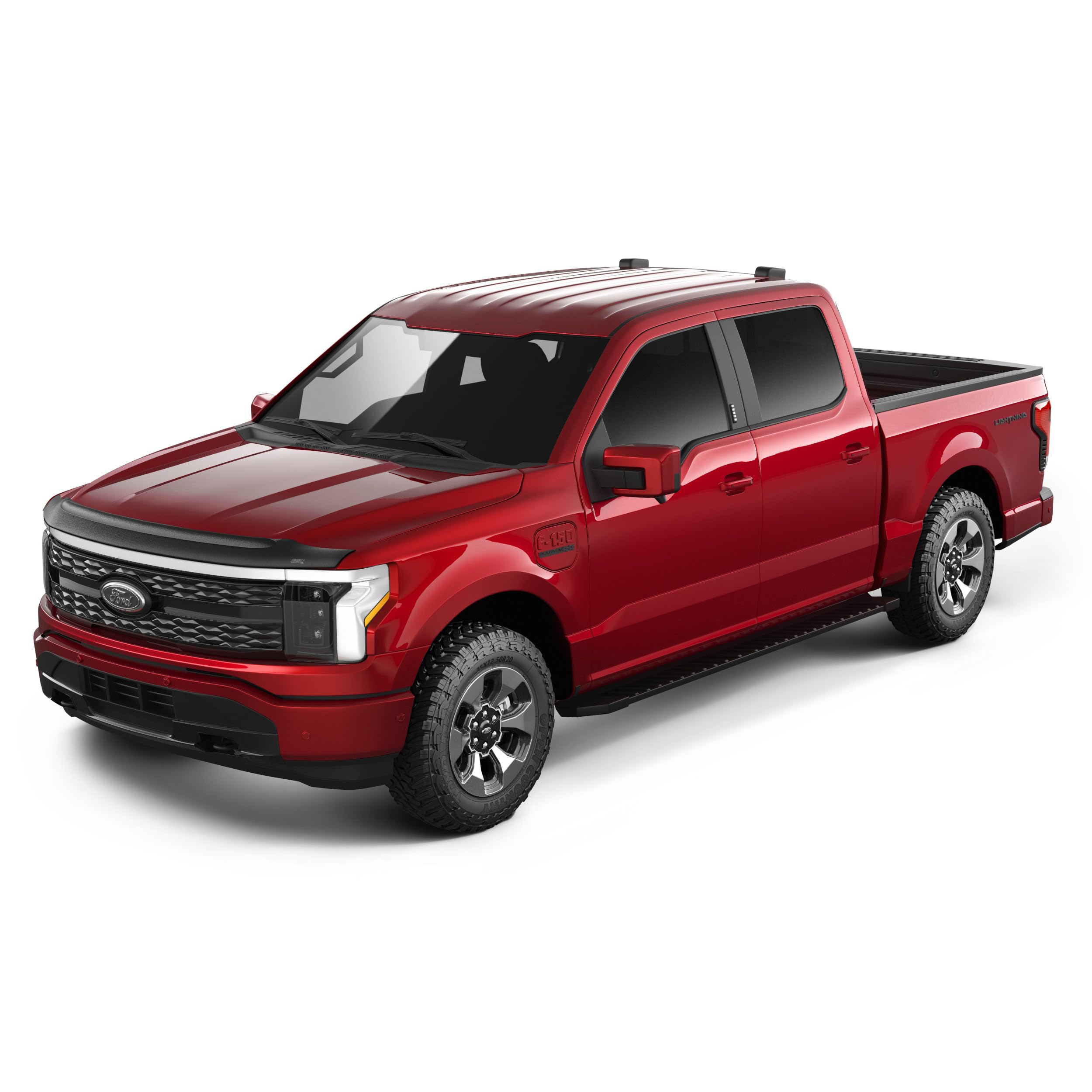 Aeroskin II Hood Protector Husky Liners | Fits 2023-2026 Ford F-150 Lightning | Low Profile Deflector/Bug Shield - 1 pc., Textured Black | 2830223