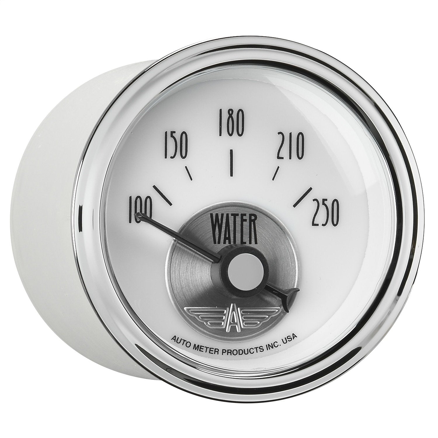 Auto Meter Prestige Pearl 2-1/16" Electric Water Temperature Gauge 2039 (100-250 Degree F, 52.4mm)