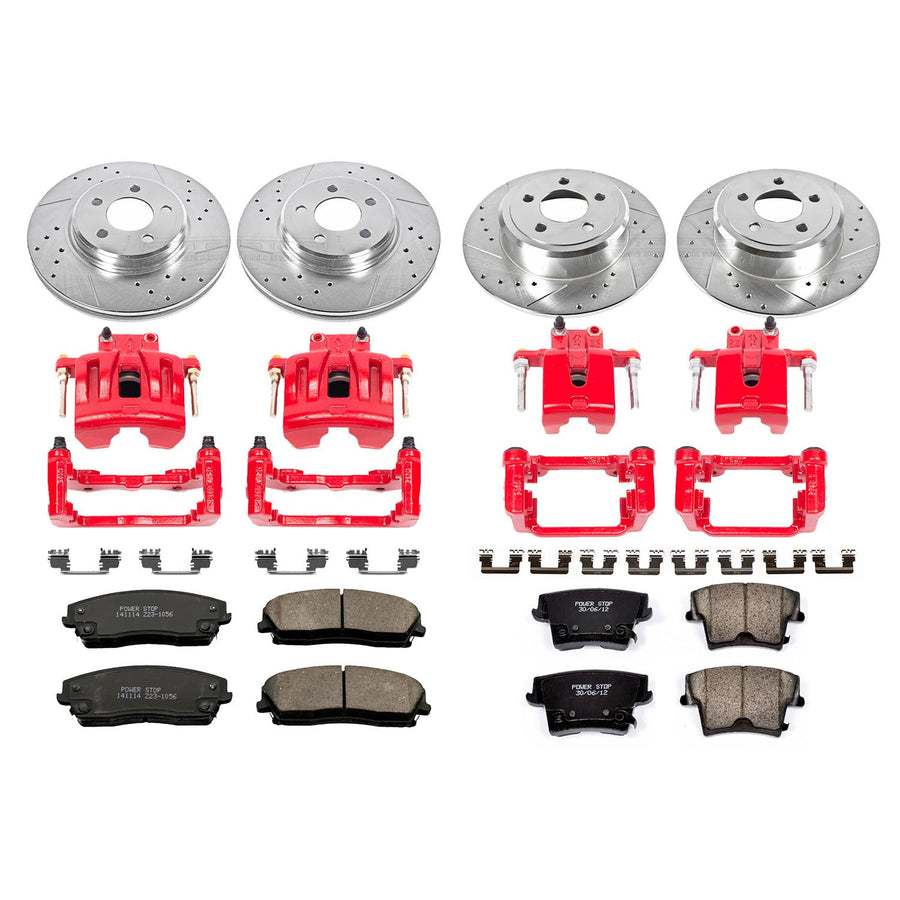 Power Stop 1-Click Performance Brake Kit KC1715 with Caliper