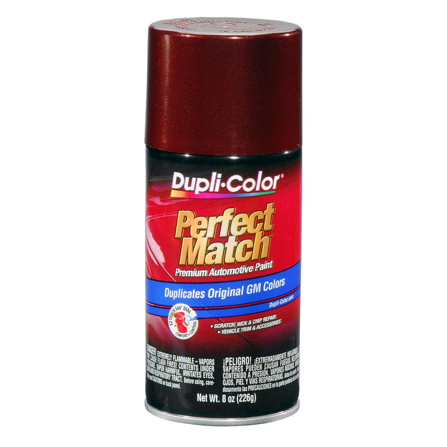 Dupli-Color Perfect Match Automotive Spray Paint – Dark Toreador Metallic, General Motors 51 WA203C, WA334D, WA257C – 8 oz. Aerosol Can