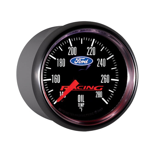 Auto Meter 880079 2-1/16" Oil Temperature Gauge 140-280 Degree Fahrenheit for Ford