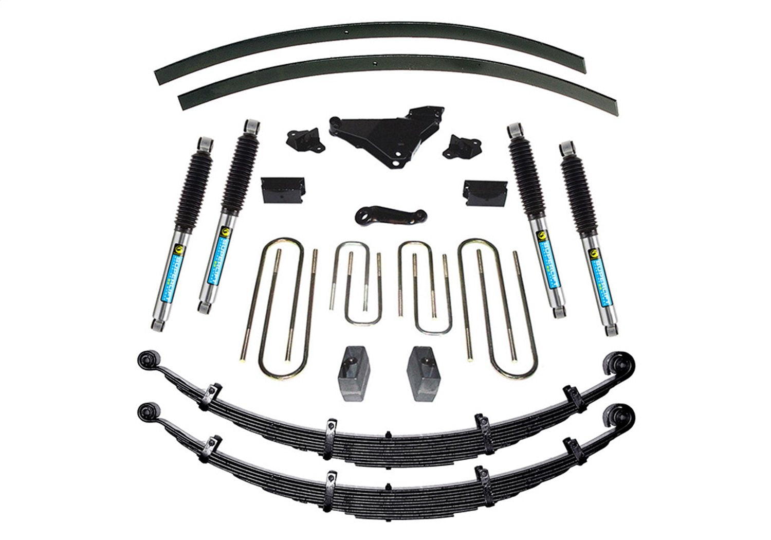 SUPERLIFT SUSPENSION RealTruck 7" Lift Kit for Ford Excursion | Complete Lift Kit with Front & Rear Bilstein 5100 Series Shocks | K640B | Fits 2000-2005 Ford Excursion