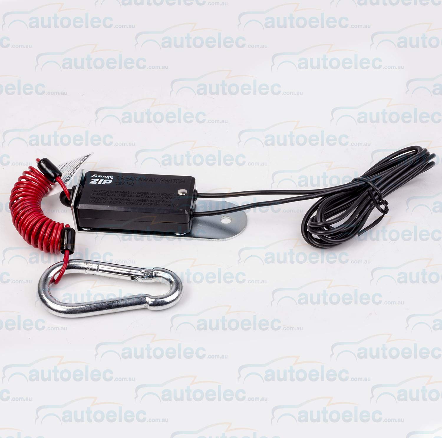 Zip Fastway 4 Foot Breakaway Cable with Electric Brake Switch 80-00-2040 RED