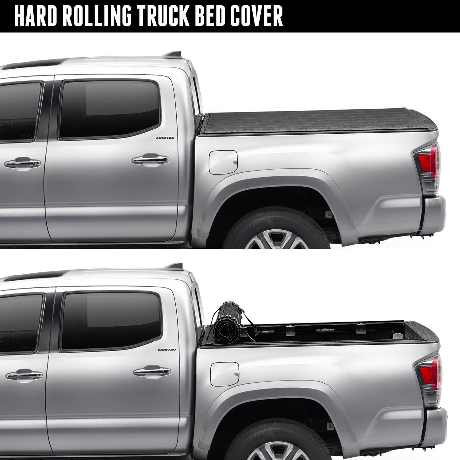 TruXedo Sentry Hard Rolling Truck Bed Tonneau Cover | 1577601 | Fits 2004 - 2008 Ford F-150 5' 6" Bed (66")